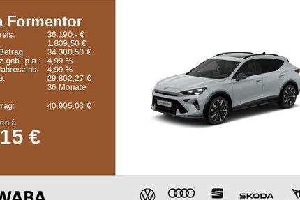 Cupra Formentor 11.500 km 36.190 &euro; Gersthofen 86368