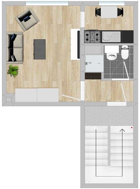 Wohnung zum Mieten in Riesa 168 € 25.87 m²