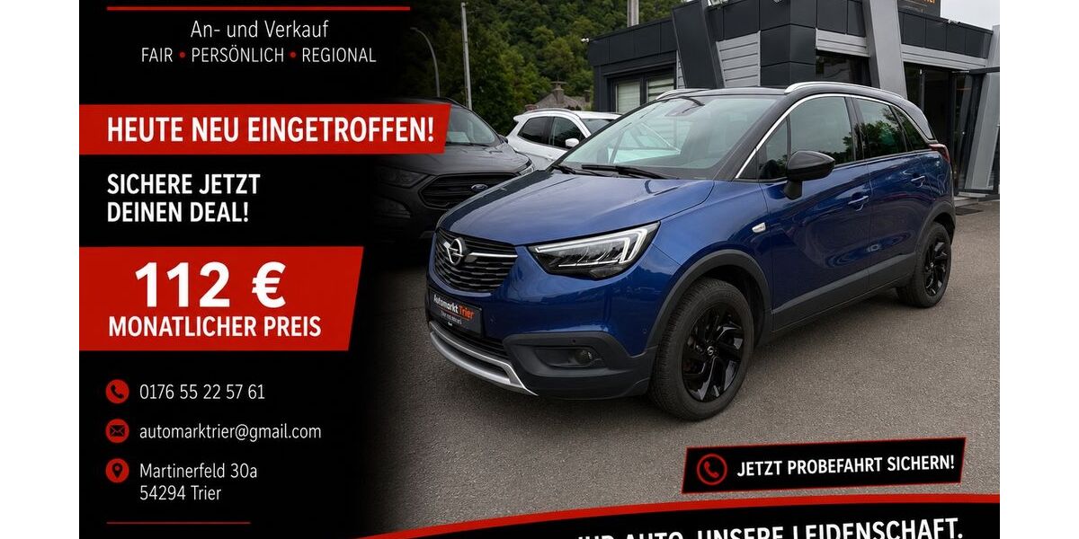 Opel Crossland (X) 106.033 km 10.499 &euro; Trier 54294