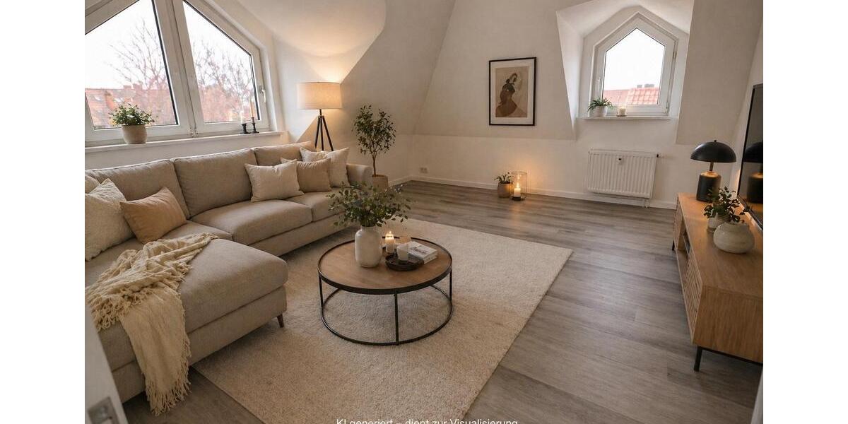 Dachgeschoßwohnung Alzey - 2 Zimmer, 45 m&sup2;, 1.390&euro; | Angebot:26405784