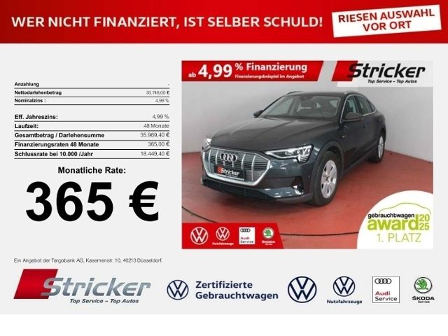 Audi e-tron 42.850 km 30.749 &euro; Detmold 32760