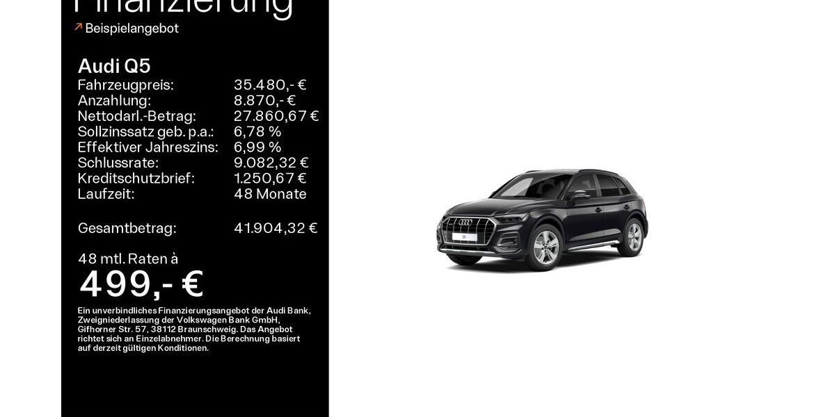 Audi Q5 75.100 km 35.480 &euro; Lichtenfels 96215