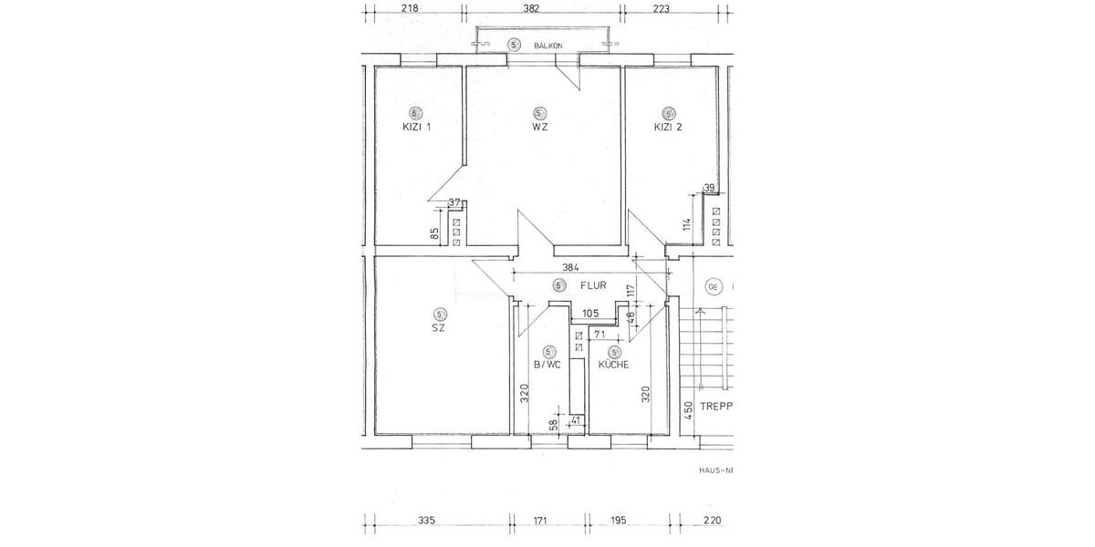 Etagenwohnung Thale - 4 Zimmer, 69 m&sup2;, 476&euro; | Angebot:24779060