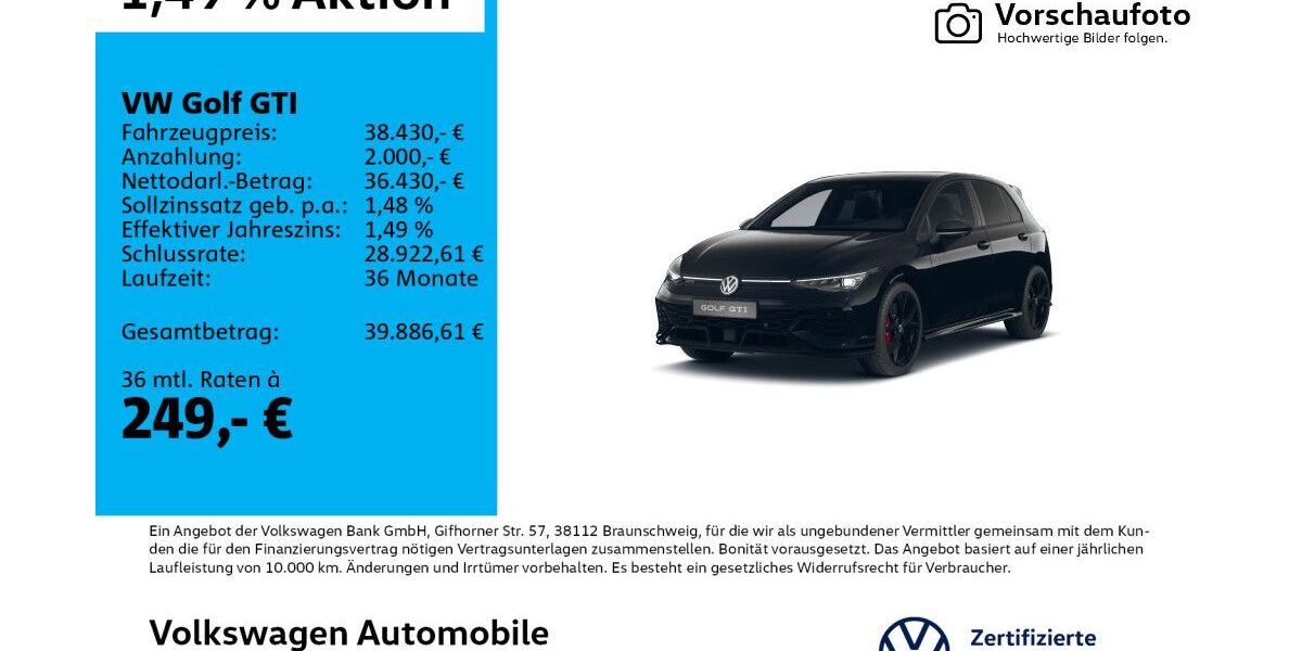 VW Golf 19.431 km 38.430 &euro; Leipzig 04277