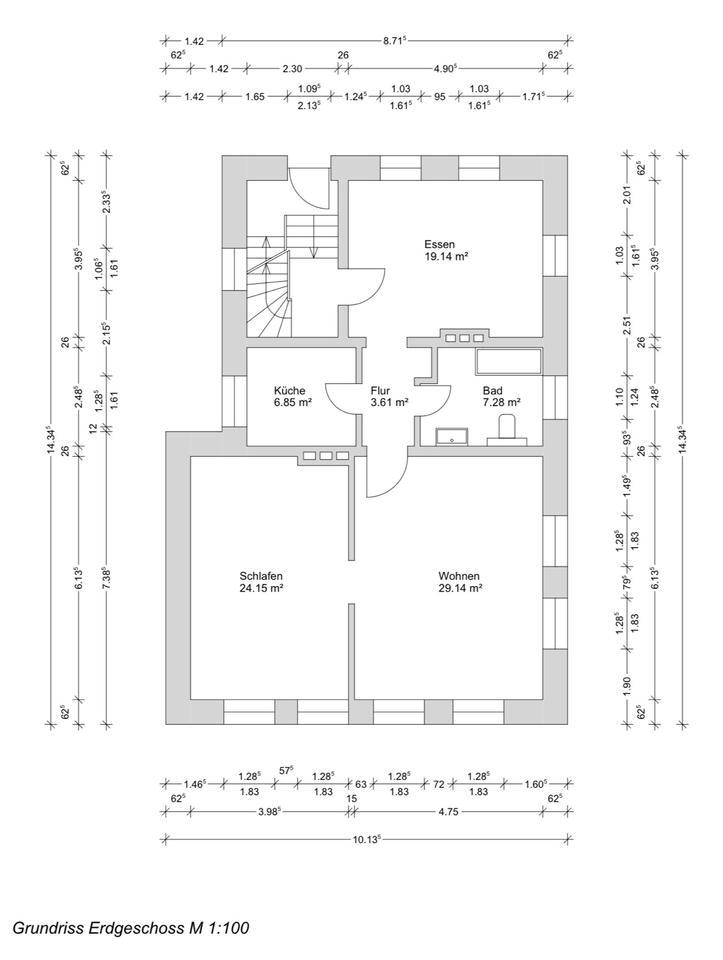 PLZ 91278 - EG Wohnung - frisch saniert in ländlicher Umgebung