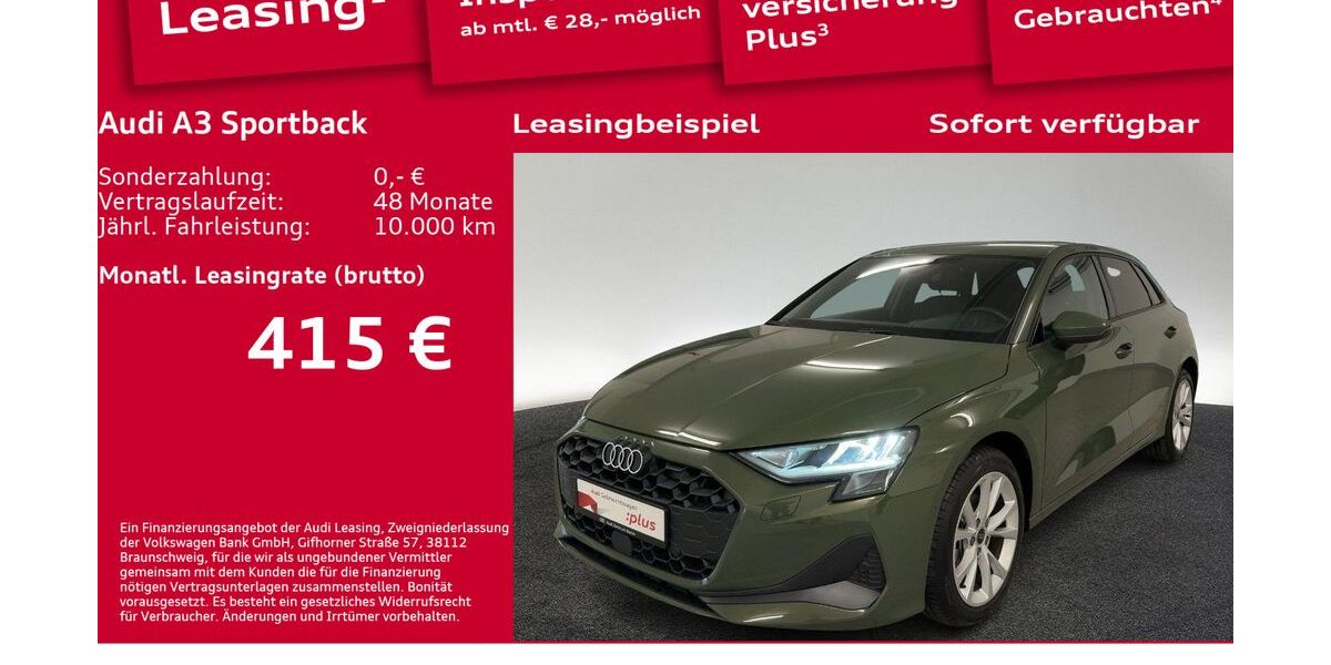 Audi A3 7.100 km 34.900 &euro; Berlin 12489