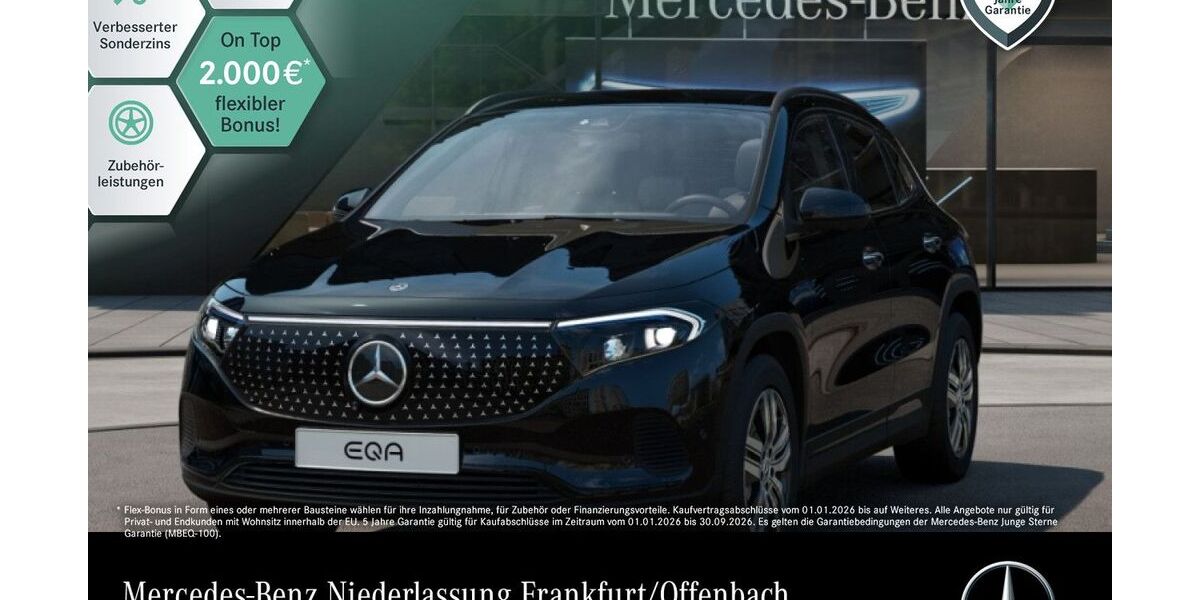 Mercedes-Benz EQA 16.188 km 40.990 &euro; Frankfurt 60599