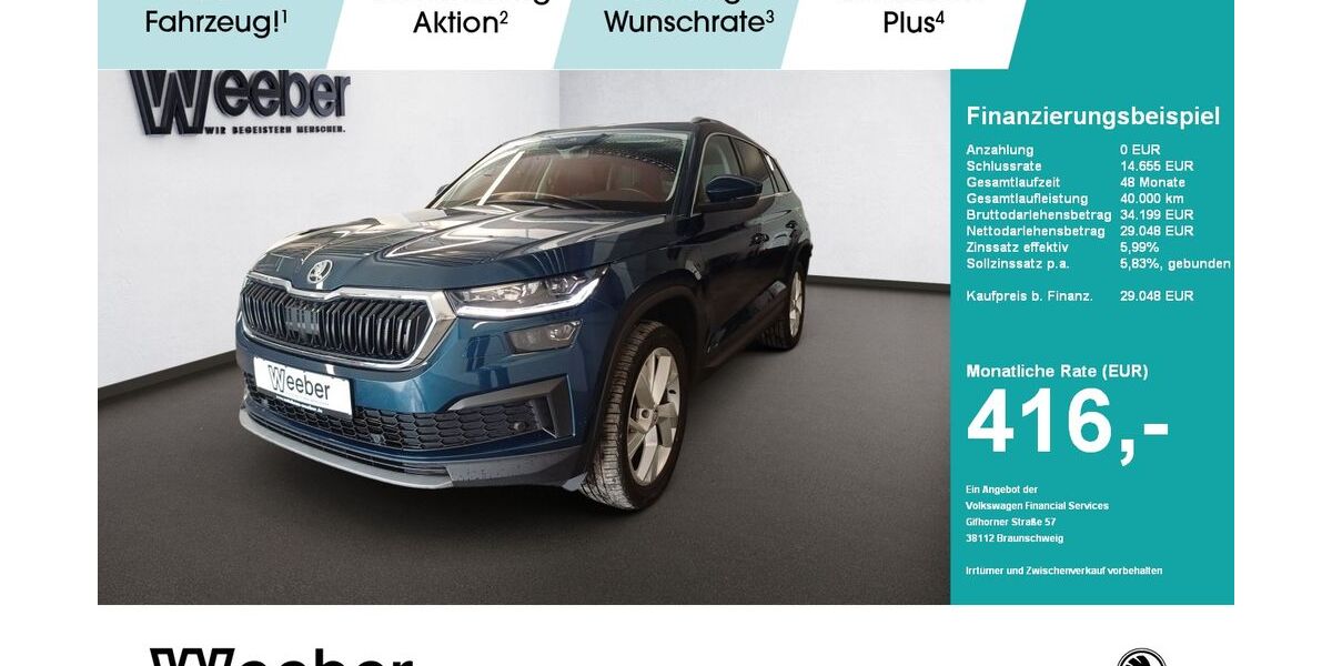 Skoda Kodiaq 113.510 km 27.490 &euro; Leonberg 71229