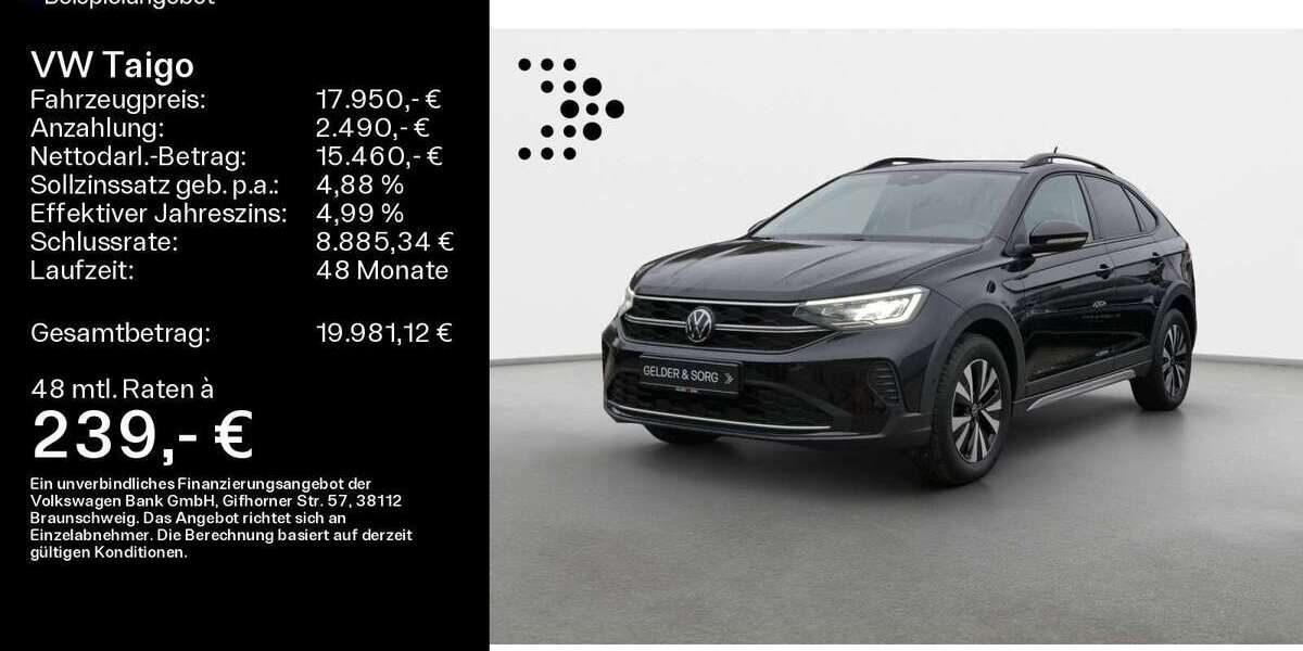 VW Taigo 38.800 km 15.980 &euro; Bad Kissingen 97688