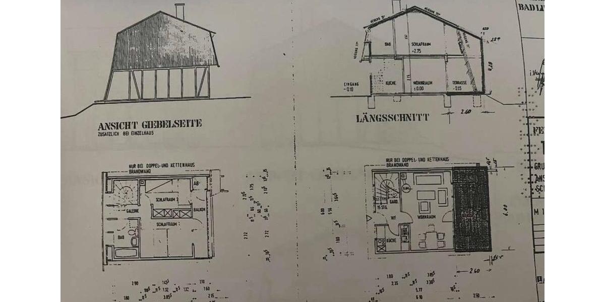 Doppelhaushälfte Bad Liebenzell - 3 Zimmer, 64 m&sup2;, 190.000&euro; | Angebot:26493577