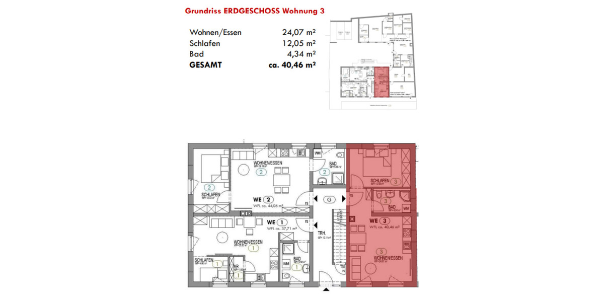 NEUBAU Wohnungen in Wernberg zu vermieten 2 zimmer