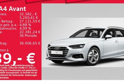 Audi A4 57.250 km 32.382 &euro; München 80935