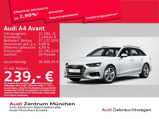 Audi A4 57.250 km 32.382 &euro; München 80935
