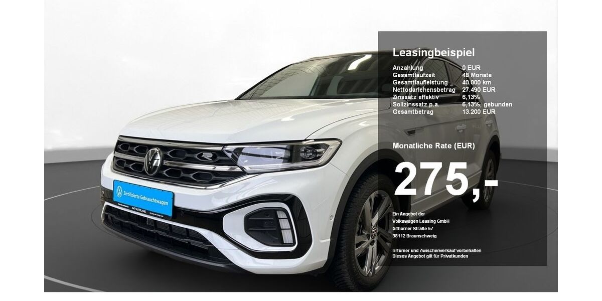 VW T-Roc 6.725 km 27.395 &euro; Dingolfing 84130