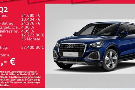 Audi Q2 5.649 km 34.680 &euro; München 81825
