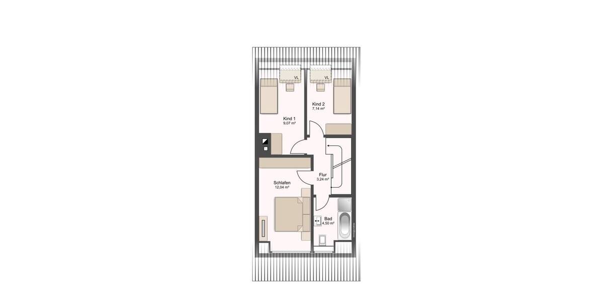 Doppelhaushälfte Rellingen - 5 Zimmer, 78 m&sup2;, 340.000&euro; | Angebot:26228531