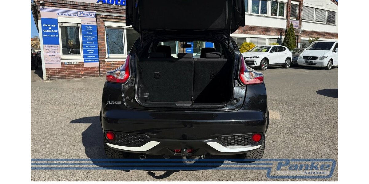 Nissan Juke Acenta*Pano*Navi*Tempo*R-cam+360*AHK 90.071 km 9.480 &euro; Berlin 13187