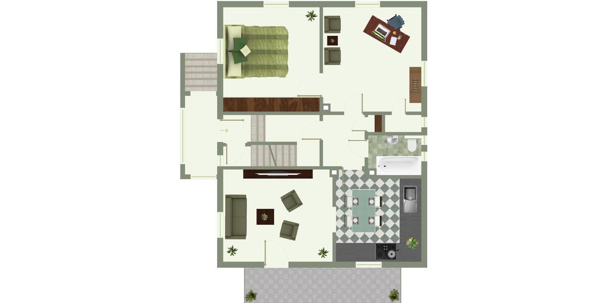 Etagenwohnung Dillenburg Niederscheld - 3 Zimmer, 80 m&sup2;, 730&euro; | Angebot:24858549