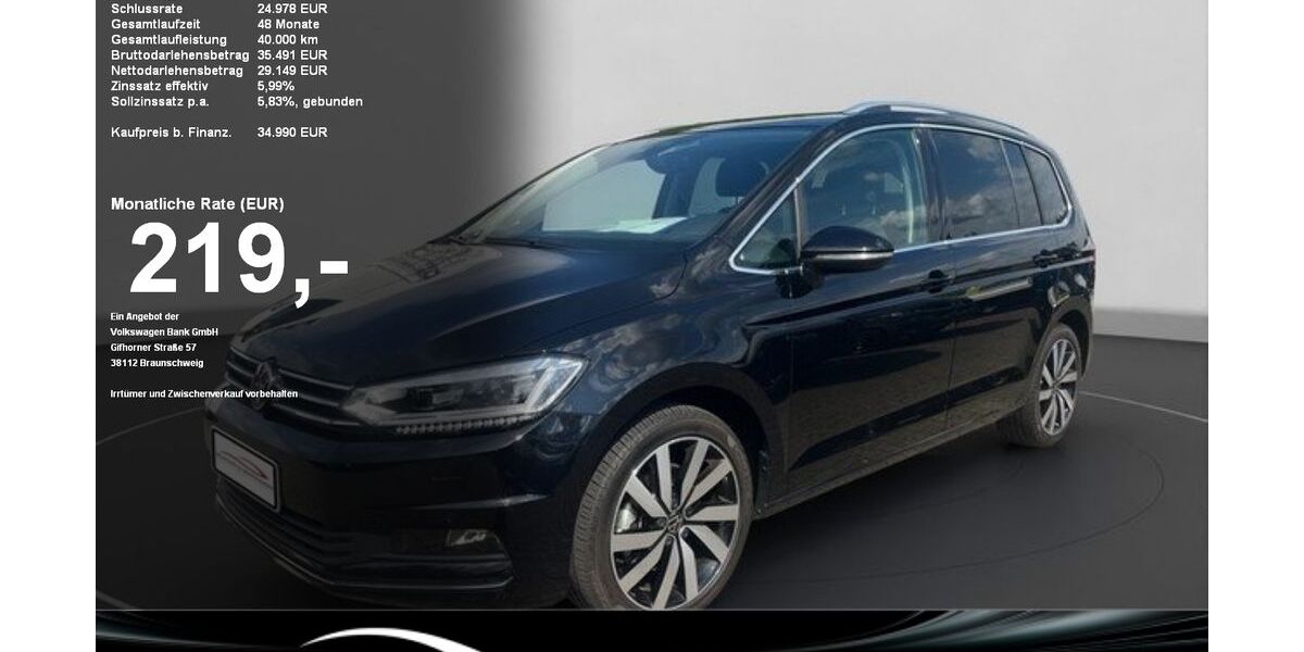 VW Touran 16.029 km 34.430 &euro; Baden-Baden 76530