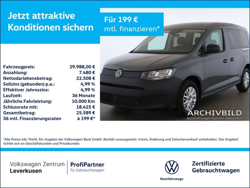 VW Caddy 3.691 km 29.988 € Leverkusen 51379