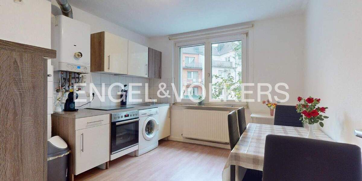 Etagenwohnung Krefeld Cracau - 3 Zimmer, 73 m&sup2;, 162.000&euro; | Angebot:26346981