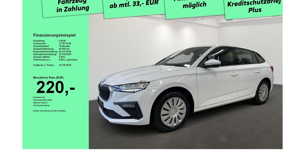 Skoda Scala 23.670 km 20.799 &euro; Kempten 87439