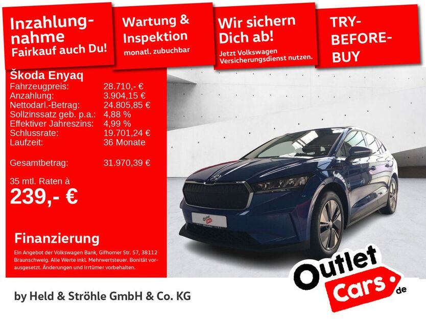 Skoda Enyaq 30.000 km 28.710 € Senden 89250
