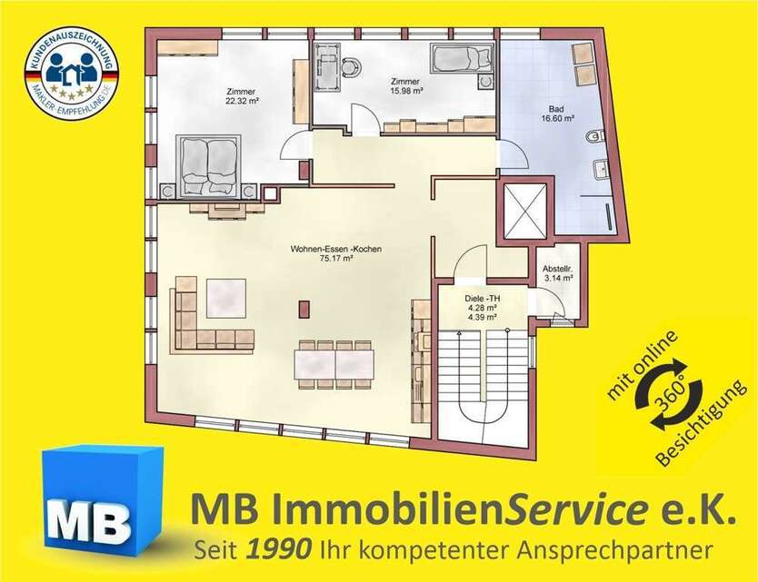 Wohnung zum Mieten in Albstadt 770 € 130.77 m²