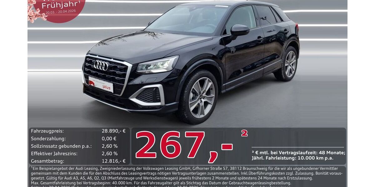 Audi Q2 8.063 km 28.890 &euro; Ingolstadt 85057