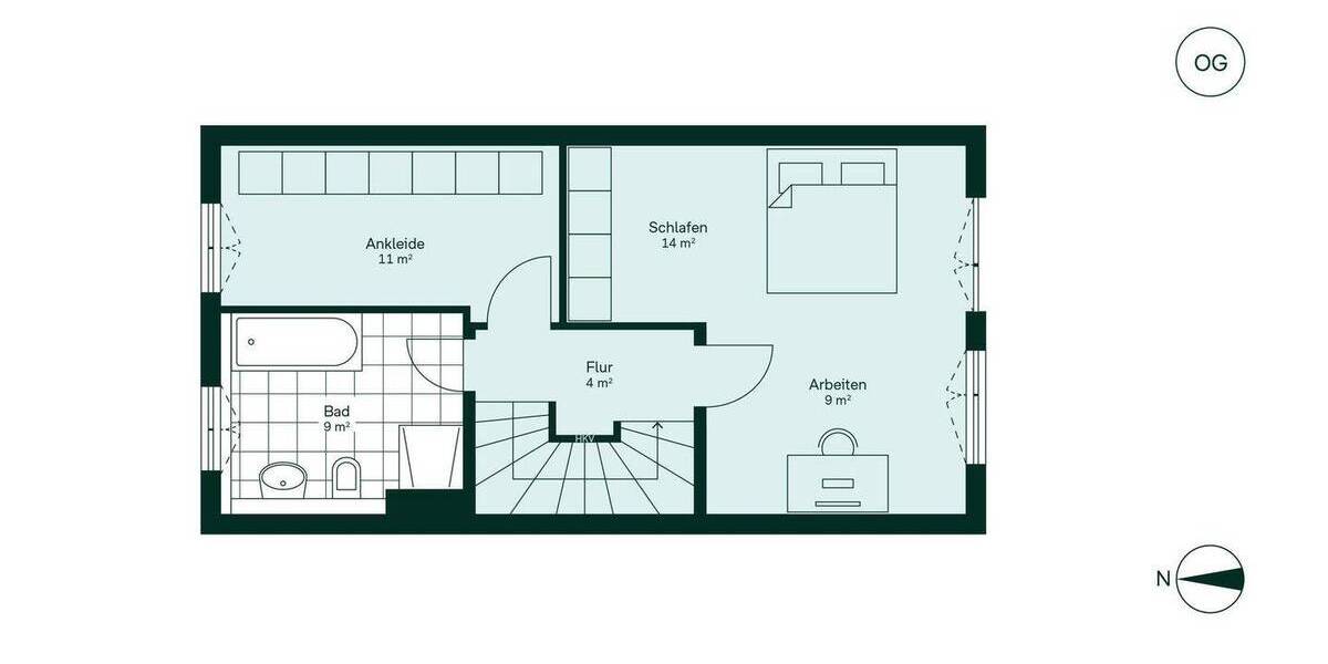 Reihenmittelhaus Heiligenhaus Mitte - 4 Zimmer, 145 m&sup2;, 559.900&euro; | Angebot:23941049