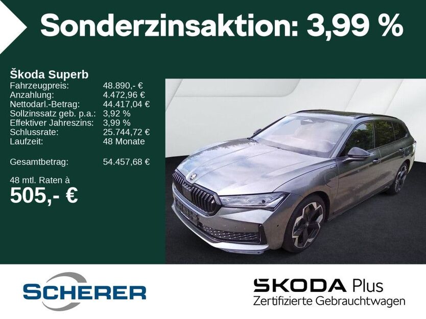 Skoda Superb 1.076 km 47.980 € Wiesbaden 65197