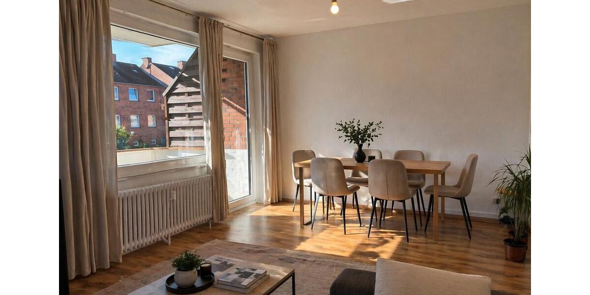 Hochparterre Dörpstedt - 3 Zimmer, 67 m&sup2;, 771&euro; | Angebot:26251111