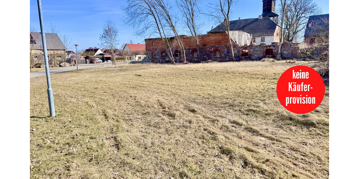 HORN IMMOBILIEN++ Baugrundstück in Rossow bei Pasewalk - Grundstück Rossow | Angebot:26300823