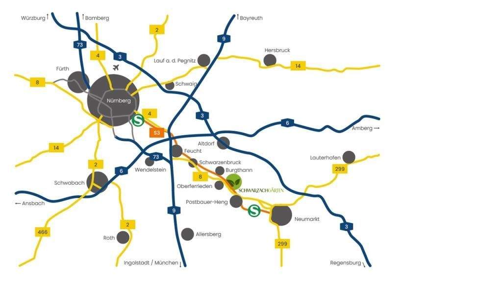 Etagenwohnung Burgthann Heinleinshof - 3 Zimmer, 93 m&sup2;, 439.171&euro; | Angebot:25845936