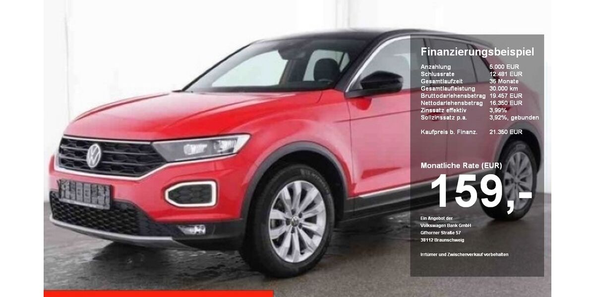 VW T-Roc 32.250 km 21.350 &euro; Ingolstadt 85053