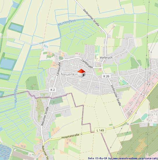 ***Modernisierte 2 Zimmer-Erdgeschosswohnung mit heller Raumgestaltung in Schwanewede-Neuenkrichen 2 zimmer