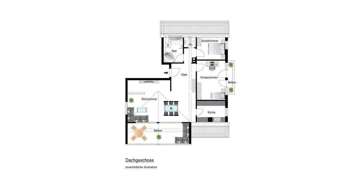 Etagenwohnung Uhingen - 3 Zimmer, 95 m&sup2;, 339.000&euro; | Angebot:25738579