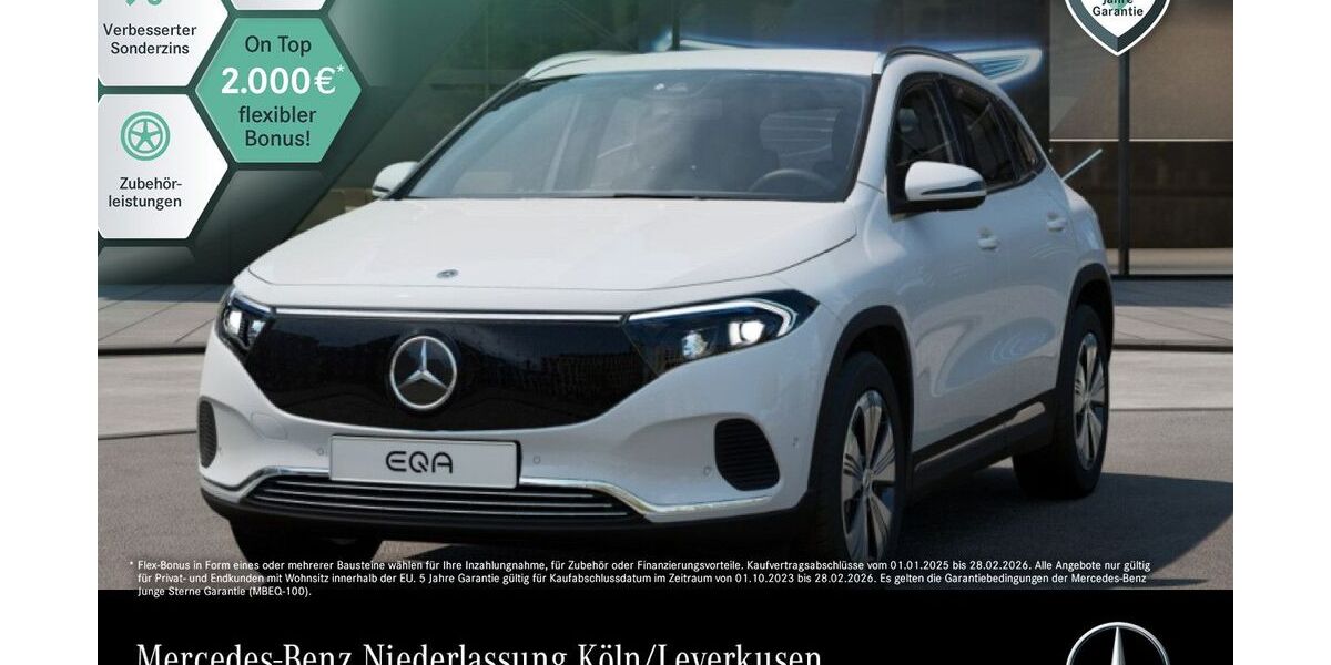 Mercedes-Benz EQA 4.216 km 34.490 &euro; Köln 51149