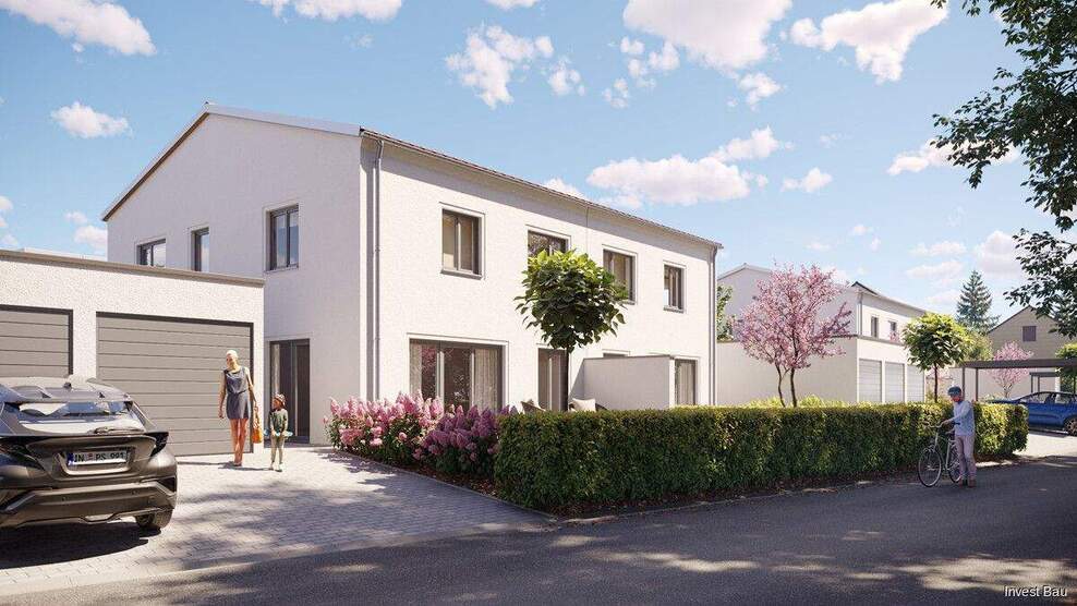 Neubau DHH in Toplage in Abensberg 5 zimmer