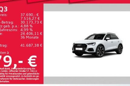 Audi Q3 19.188 km 37.212 &euro; München 81825