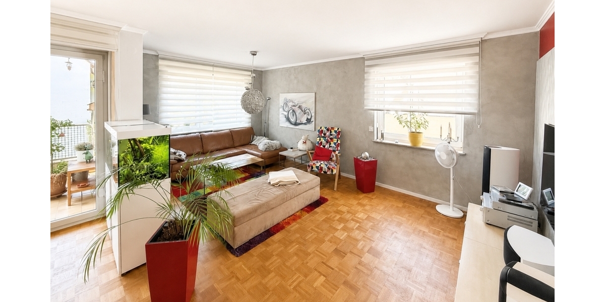 Großzügig geschnittene Drei-Zimmer-Wohnung in guter und ruhiger Wohnlage von Offenbach. - Etagenwohnung Offenbach Bieberer Berg | Angebot:27133823