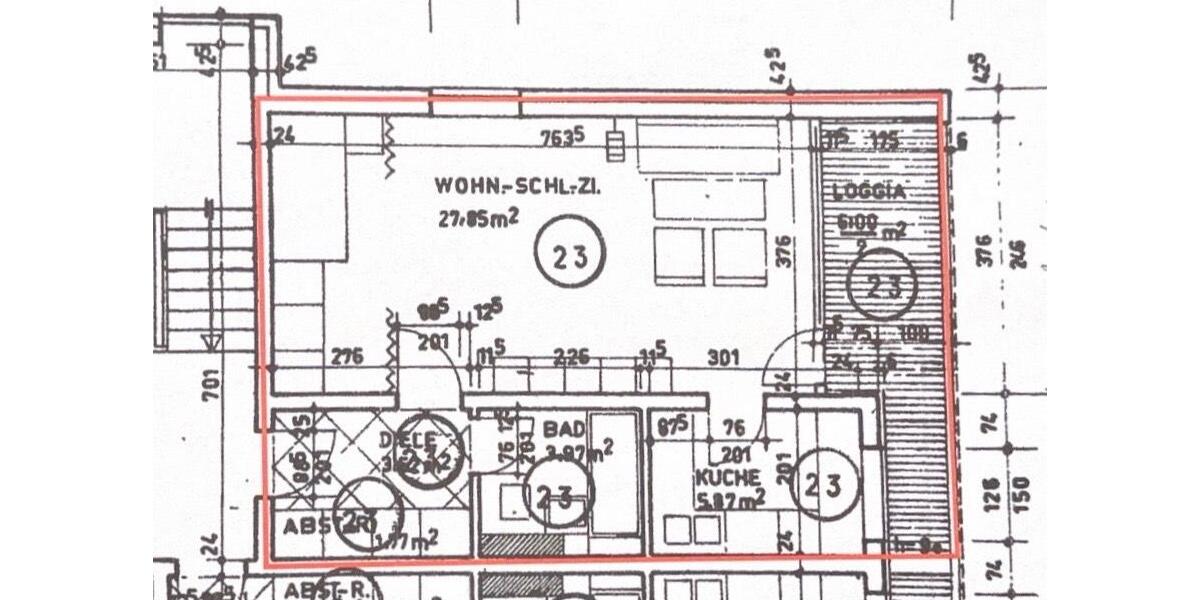 Etagenwohnung Herne Altenhöfen - 1 Zimmer, 52 m&sup2;, 79.999&euro; | Angebot:25419518