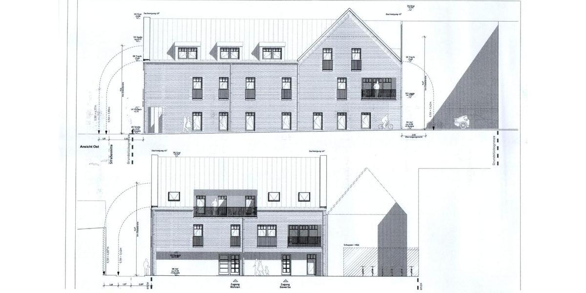 Dachgeschoßwohnung Jever - 2 Zimmer, 66 m&sup2;, 1.000&euro; | Angebot:25207961