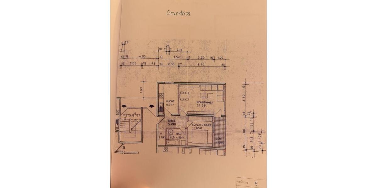 Etagenwohnung Rosenheim Innenstadt - 2 Zimmer, 56 m&sup2;, 264.000&euro; | Angebot:26403425