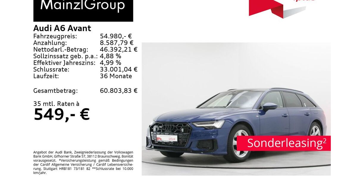 Audi A6 25.200 km 53.280 &euro; Feldkirchen/Westerham 83620