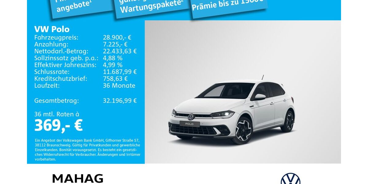 VW Polo 3.000 km 31.890 &euro; München 81825