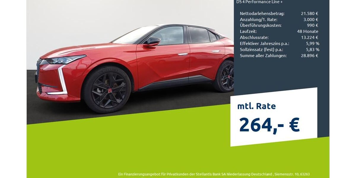 DS Automobiles DS4 12.131 km 23.280 € Münster - Amelsbüren 48163