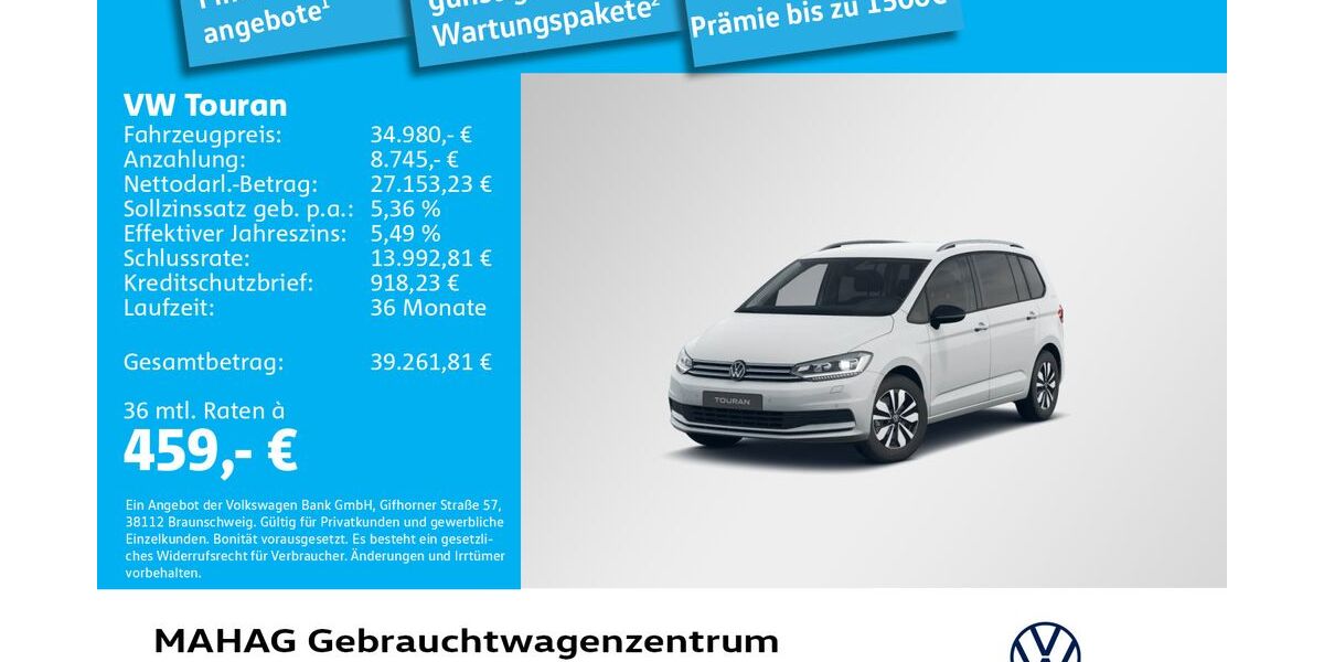 VW Touran 17.674 km 34.980 &euro; München 80935
