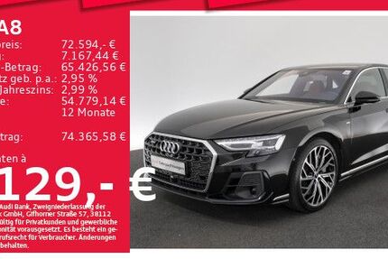 Audi A8 58.715 km 71.625 € München 80935