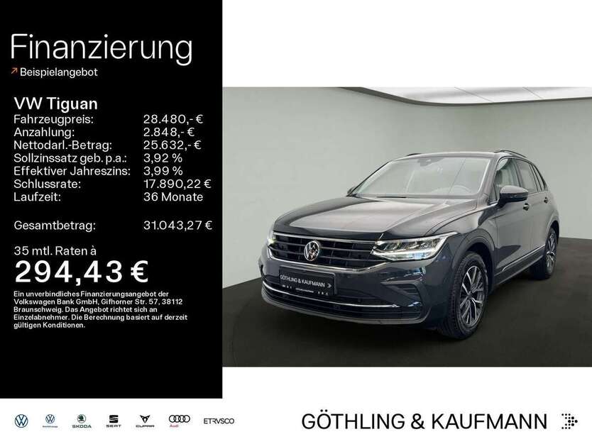 VW Tiguan 48.999 km 28.480 € Hofheim 65719